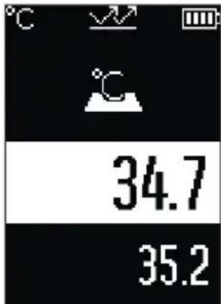 BOSCH AdvancedTemp - Surface temperature mode (see figure A) - 1