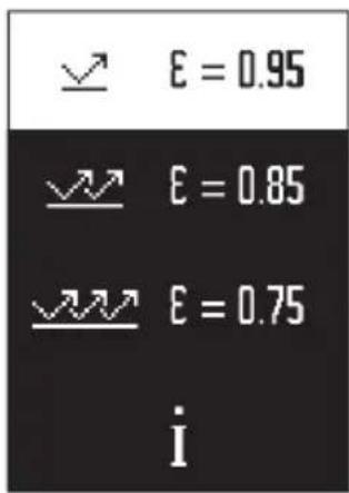 BOSCH AdvancedTemp - Emisný stupeň pre meranie povrchovej teploty - 1