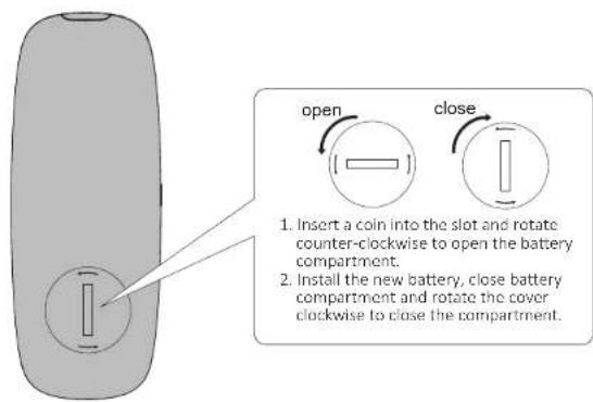EDIFIER Airpulse A100 - Installing Battery in Remote Control - 1