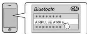 EDIFIER Airpulse A100 - Mode source bluetooth - 2