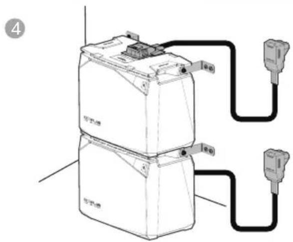 ECOFLOW 5kWh LFP Battery - Soporte de montaje de la batería LFP - 4