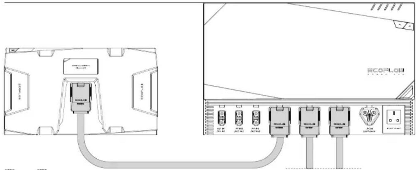 ECOFLOW 5kWh LFP Battery - Connecting the Battery to the EcoFlow Power Kits - 1