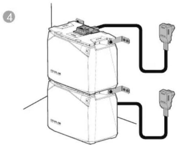 ECOFLOW 5kWh LFP Battery - Support de montage de batterie LFP - 4