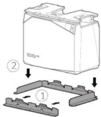 ECOFLOW 5kWh LFP Battery - Morsetto di montaggio a parete della batteria LFP - 4
