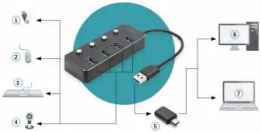Digitus DA70247 - Connexion - 1