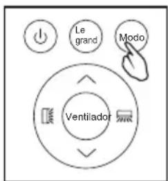 TCL P12F3CW0 - FAN MODE (MODO DE VENTILAÇÃO – não botão FAN, VENTILADOR) - 1