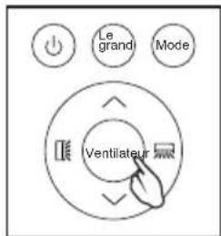 TCL P12F3CW0 - CHANGEMENT DE LA VITESSE DU VENTILATEUR - 1