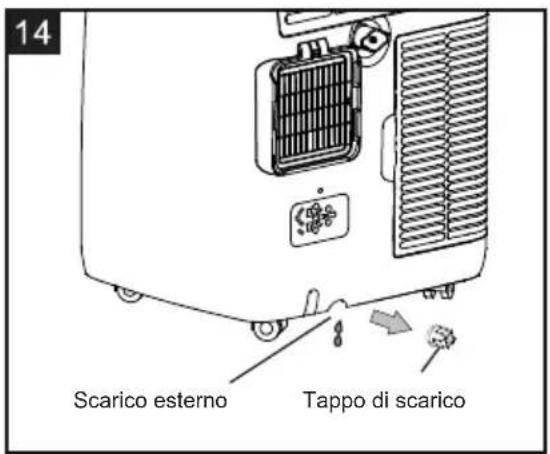 TCL P12F3CW0 - Scarico continuo (fig. 15) - 1