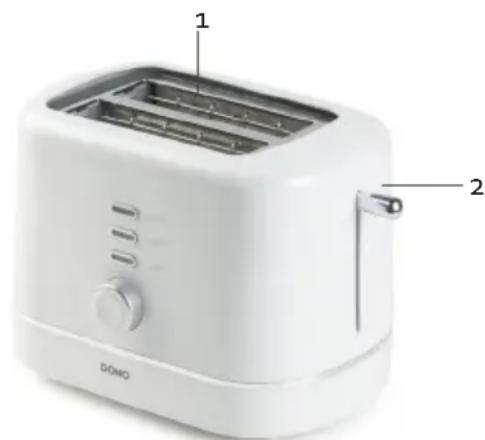 DOMO DO964T - ONDERDELEN - 1