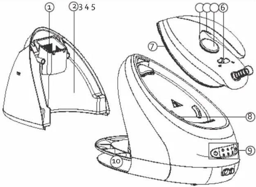 DOMO DO1022S - BEDIENPANEEL - 1