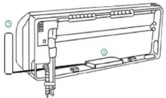 PANASONIC CUE28NKR - Mielese instalacji urzadzenia - 1