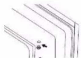 PROLINE PRI122F4F - INVERSION DU SENS D'OUVERTURE DE LA PORTE - 6