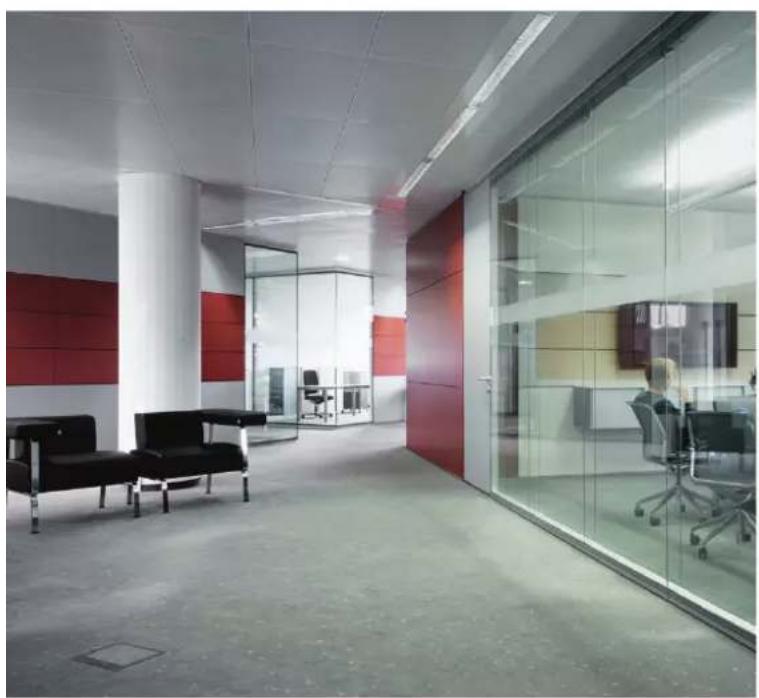 HAGER SL200559039011 - Caniveaux de sol   affl eurants BKB et BKW :   une solution discrete   en ceinturage ou au plus   pres des bureaux - 7