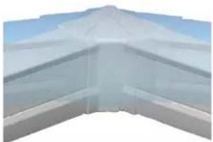 HAGER SL200559039011 - Goulottes ajustées - 2