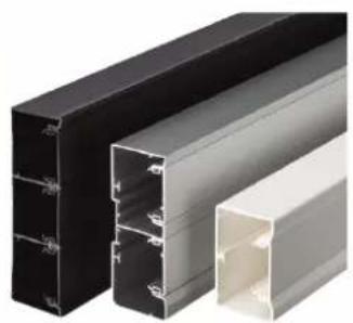 HAGER SL200559039011 - Goulottes à enclipsagedirect GBD/GBA:2 matières, 3 couleurs,1 à 3 compartments - 2