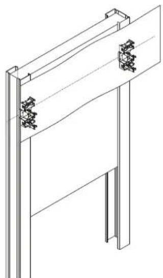 HAGER LFF71H0999016 - Installation en parois légères (cloisons à montants) des goulottes encastrées - 5