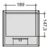 HAGER LFF71H0999016 - Dimension en mm - 1