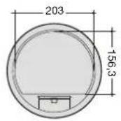 HAGER LFF71H0999016 - Dimension en mm - 4