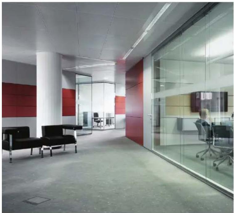 HAGER LFF71H0999016 - Caniveaux de sol   affl eurants BKB et BKW :   une solution discrete   en ceinturage ou au plus   pres des bureaux - 4