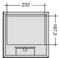 HAGER LFF71H0999016 - Dimension en mm - 2