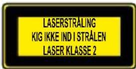 POWERFIX HG01701A - Fare på grund af laserstråling - 1