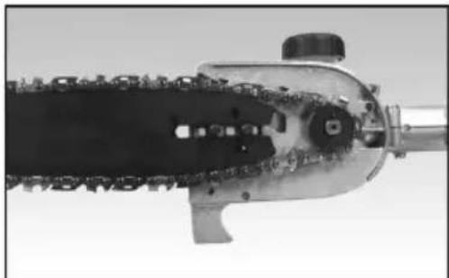 Greencut PP560L - INSTALLAZIONDE DELLA CATENA / SEGA GUIDA A BARRA - 3