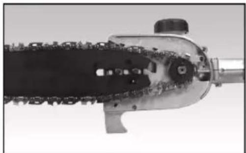 Greencut PP560L - INSTALACION DE LA CADENA DE BARRA / SIERRA DE GUIA - 2