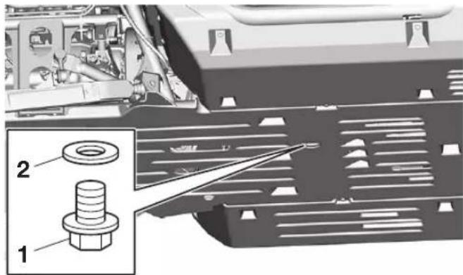 YAMAHA YXZ1000R SS (2024) - Changement de l'huile de boite de vitesses - 1