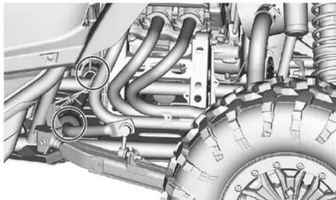 YAMAHA YXZ1000R SS (2024) - Vérification des bagues de barre stabilisatrice - 2