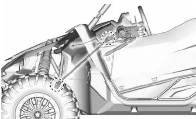 YAMAHA YXZ1000R SS (2024) - Lubrification des cannelures de l'arbre de transmission - 1