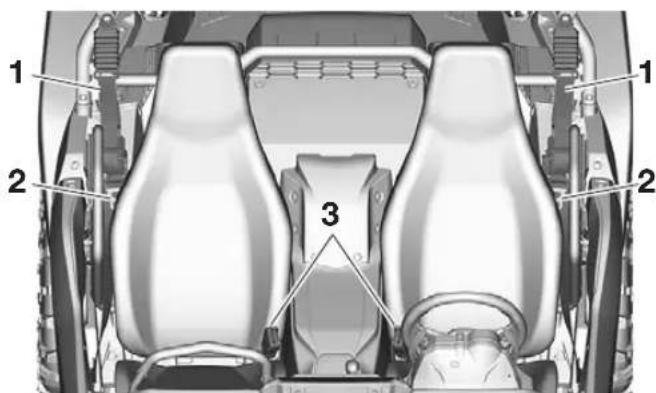 YAMAHA YXZ1000R SS (2024) - Ceintures de sécurité - 1