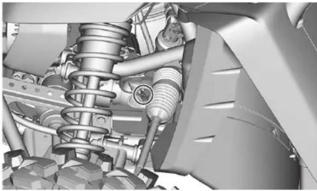 YAMAHA YXZ1000R SS (2024) - Lubrification du joint de cardan de l'arbre de transmission - 1