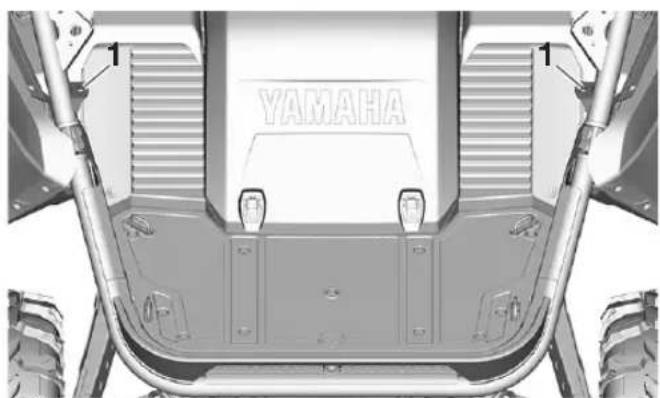 YAMAHA YXZ1000R SS (2024) - Support de drapeau - 1