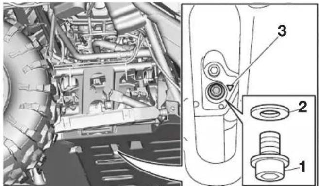 YAMAHA YXZ1000R SS (2024) - Changement de l'huile moteur - 5