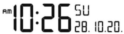 Marathon Lisbon - Setting the time and setting an alarm - 1
