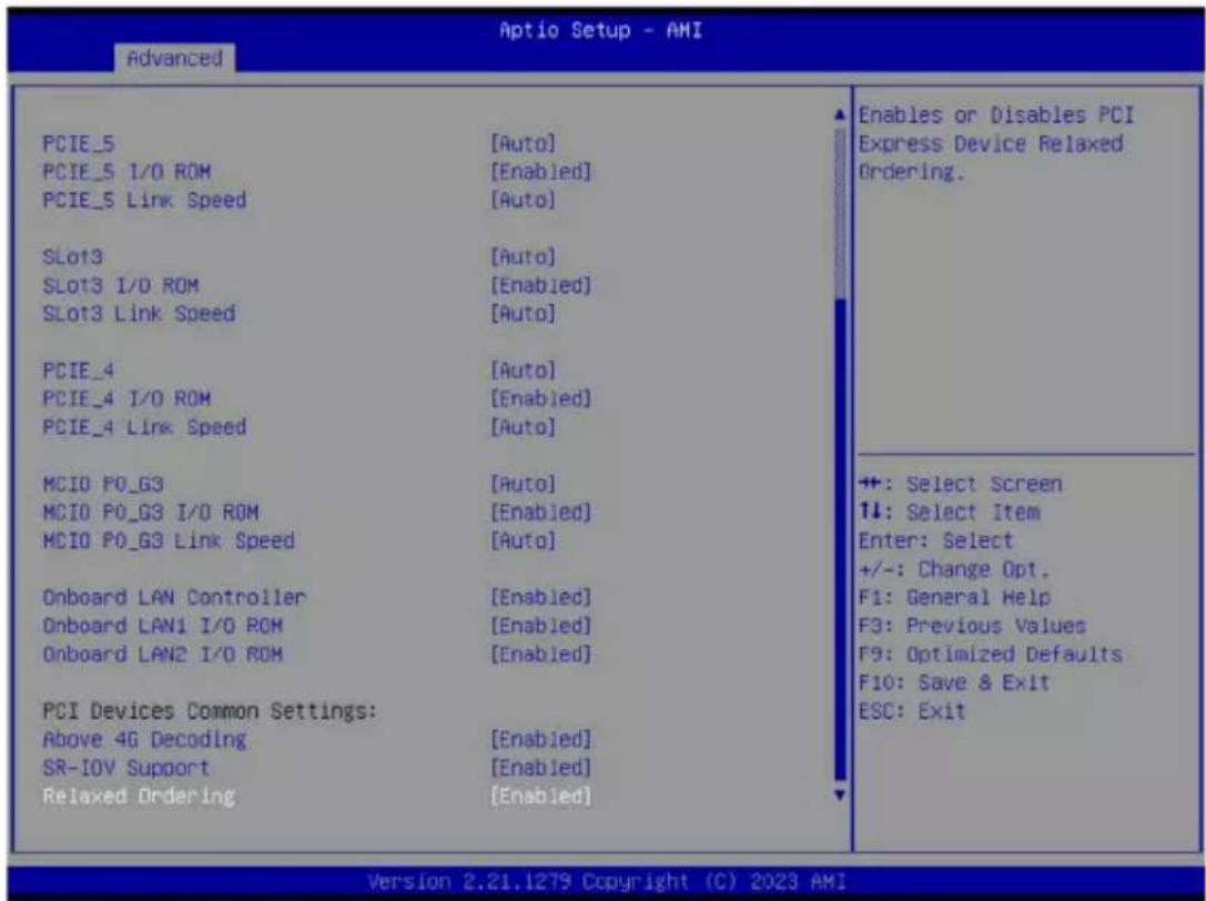 GIGABYTE ME03CE1 - 2-2-10 PCI Subsystem Settings - 2