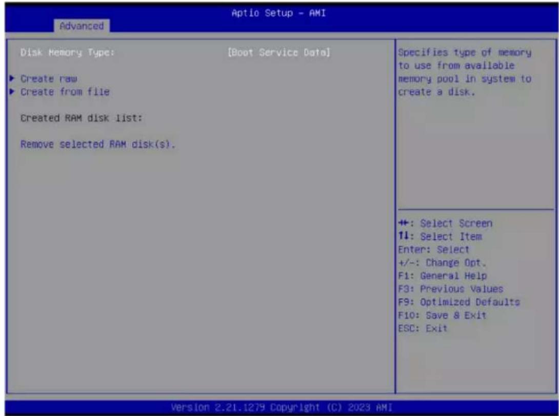 GIGABYTE ME03CE1 - 2-2-18 RAM Disk Configuration - 1