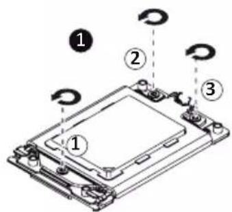 GIGABYTE ME03CE1 - Follow these instructions to install the CPU: - 1