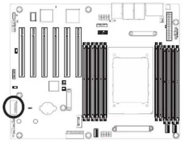 GIGABYTE ME03CE1 - 8) F_USB3_1 (Front Panel USB 3.2 Gen1 Connector) - 1