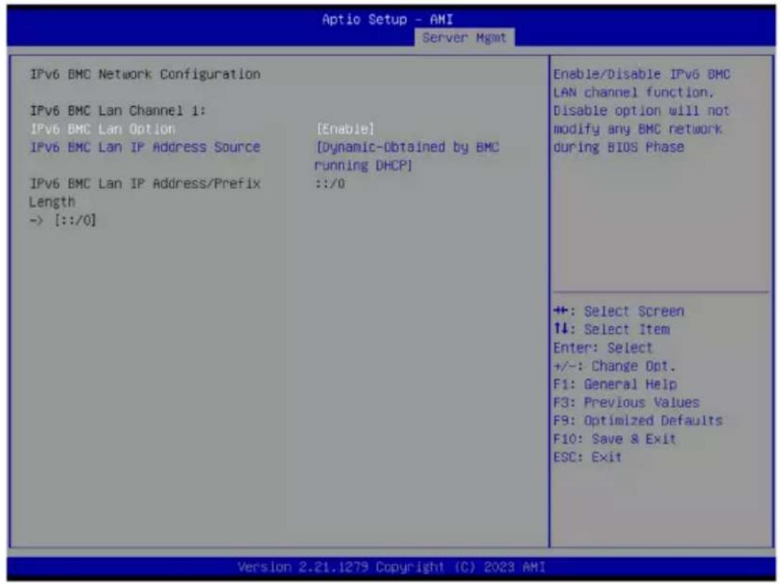 GIGABYTE ME03CE1 - 2-6-4 IPv6 BMC Network Configuration - 1