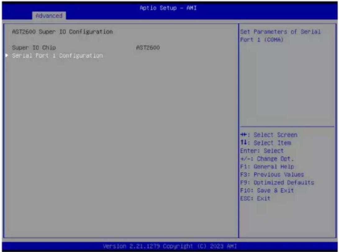 GIGABYTE ME03CE1 - 2-2-4 AST2600 Super IO Configuration - 1