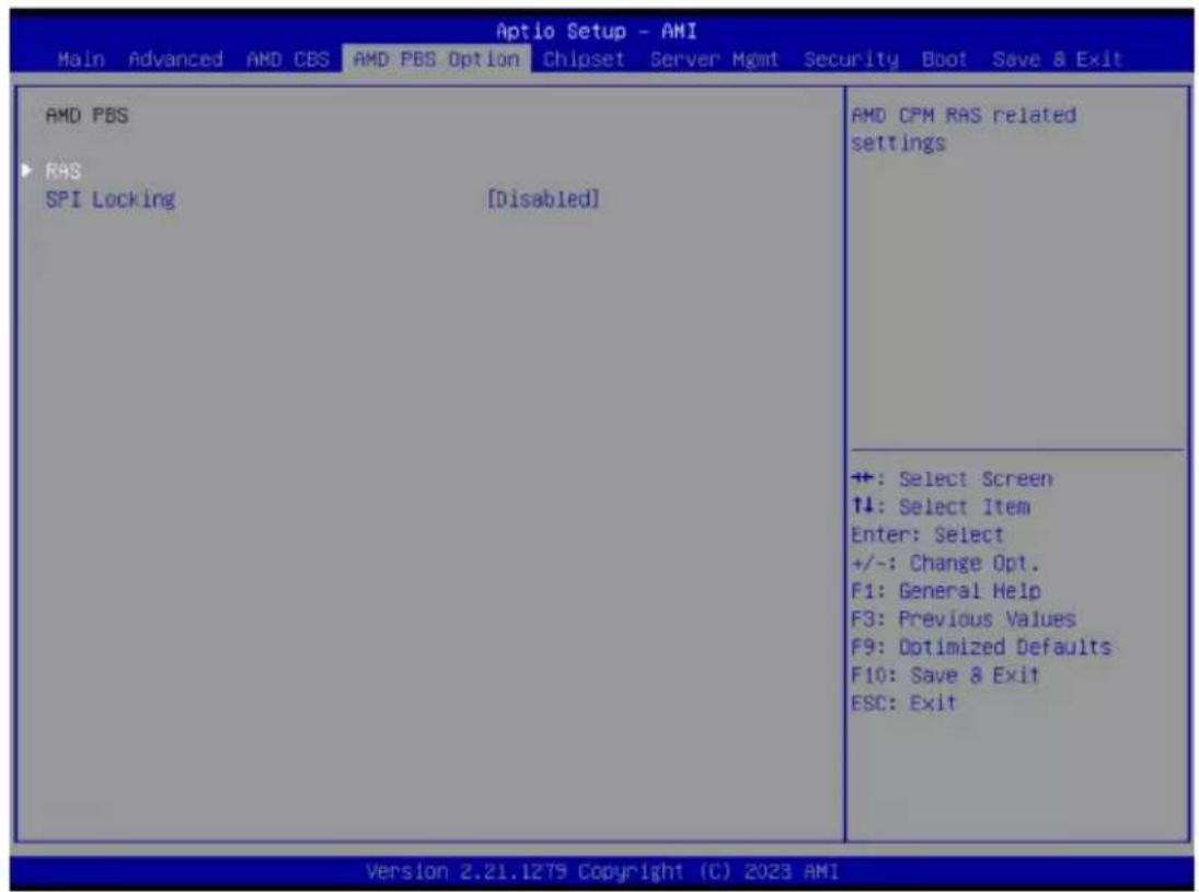 GIGABYTE ME03CE1 - 2-4 AMD PBS Menu - 1
