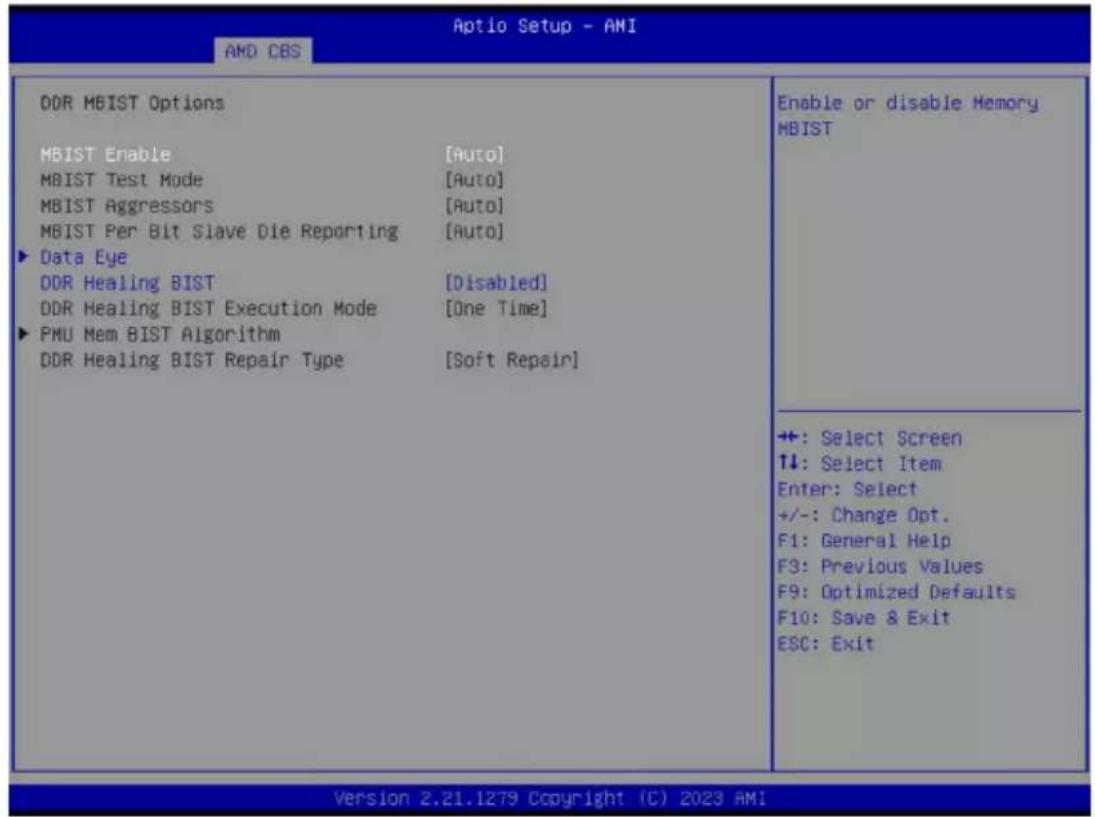 GIGABYTE ME03CE1 - 2-3-3-3 DDR MBIST Options - 1