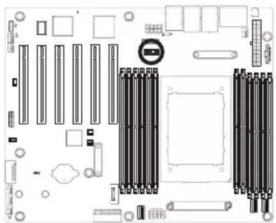 GIGABYTE ME03CE1 - 11) SPI_TPM1 (Trusted Platform Module Connector) - 1
