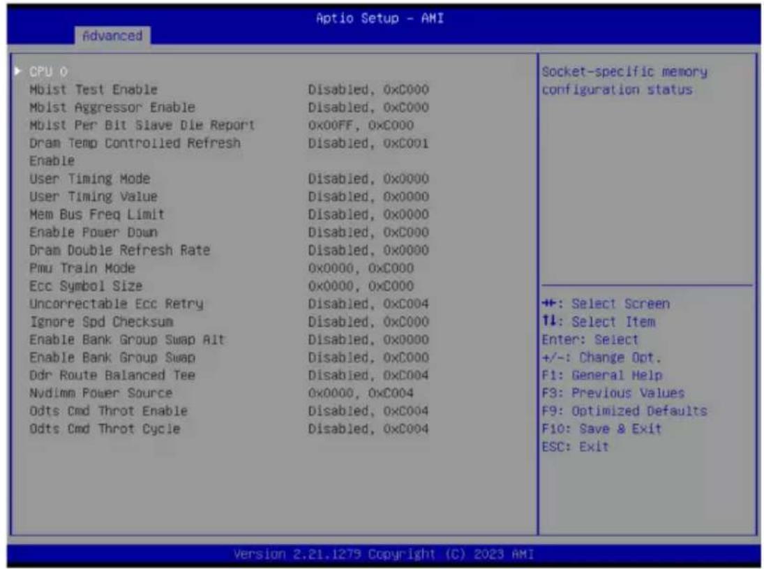 GIGABYTE ME03CE1 - 2-2-16 AMD Mem Configuration Status - 1