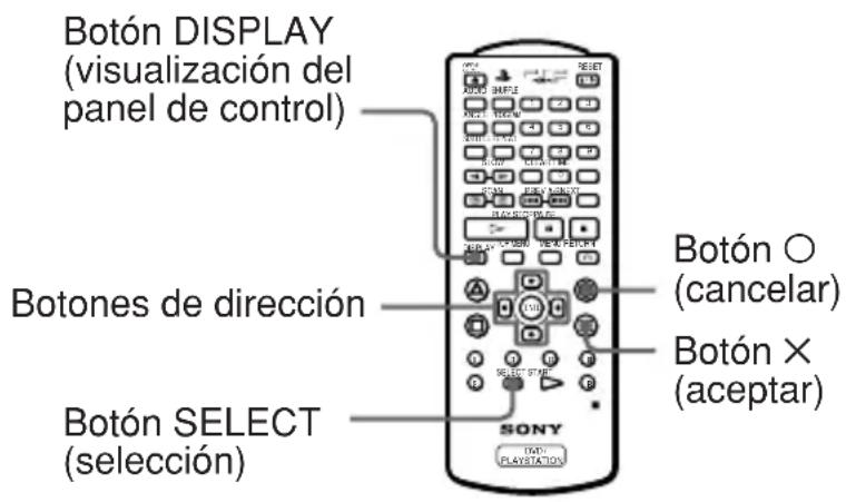 SONY SCPH10420U - - Uso del control remoto de DVD - 1