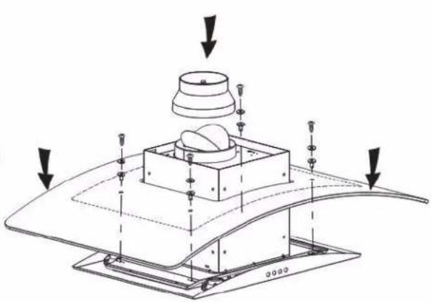 Glem Gas GHI9100BK - INSTALLAZIONE (SCARICO ESTERNO) - 7