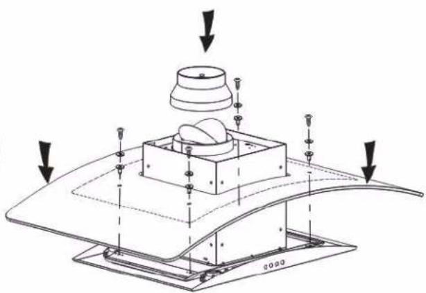 Glem Gas GHI9100BK - INSTALLATION (VENT OUTSIDE) - 7