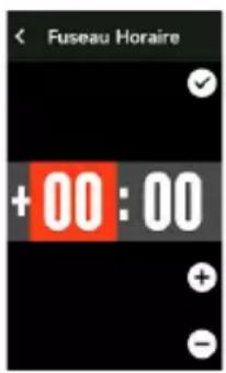 iGPSport iGS630S - 4.Option de Fuseaux Horaires - 1