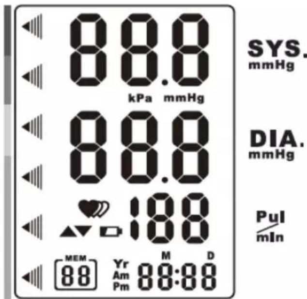 Duronic BPM080 - Indicatori Display Lcd - 1